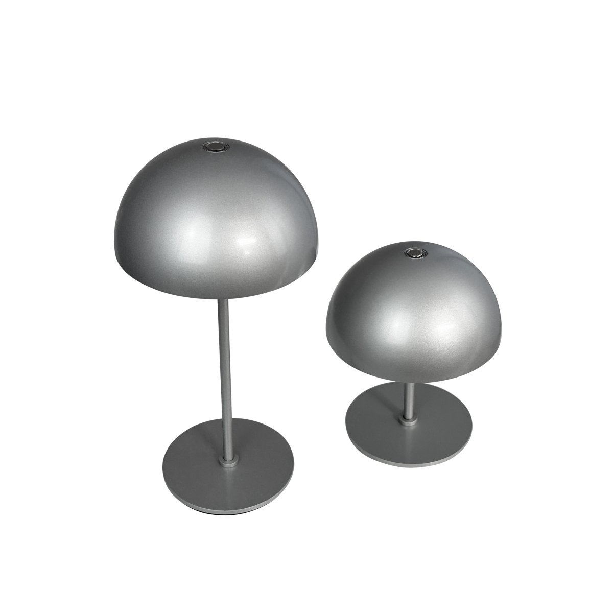 Along set 20cm Silber tragbare Von Dyberg Larsen - Die Lieferung erfolgt paarweise und kann in drei verschiedenen Versionen montiert werden: einmal hoch und einmal niedrig, zweimal hoch oder einmal niedrig.