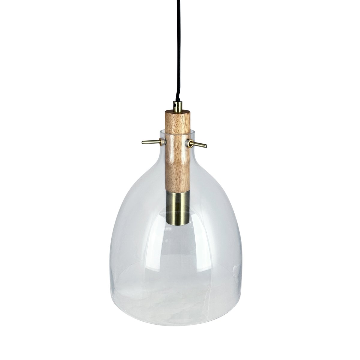 Bistro Ø25 Transparent hängelampe Von Dyberg Larsen - Oavsett om du vill lyfta din k&ouml;ksbelysning eller skapa en mysig matplats, erbjuder Bistro taklampa en stilren och funktionell ljusl&ouml;sning.