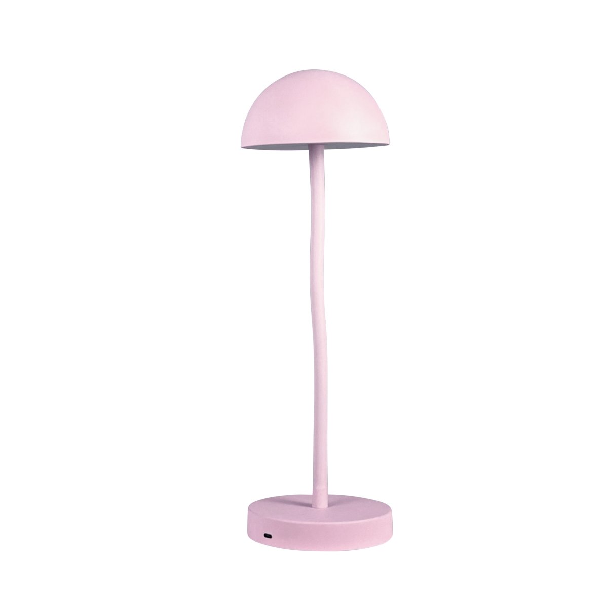Fonzy 38cm Rosa tragbare Von Dyberg Larsen - Fonzy bordslampa &auml;r b&aring;de rolig och praktisk, och dess flexibilitet g&ouml;r den till ett perfekt val f&ouml;r den som vill ha en lampa som &auml;r b&aring;de funktionell och stilren.