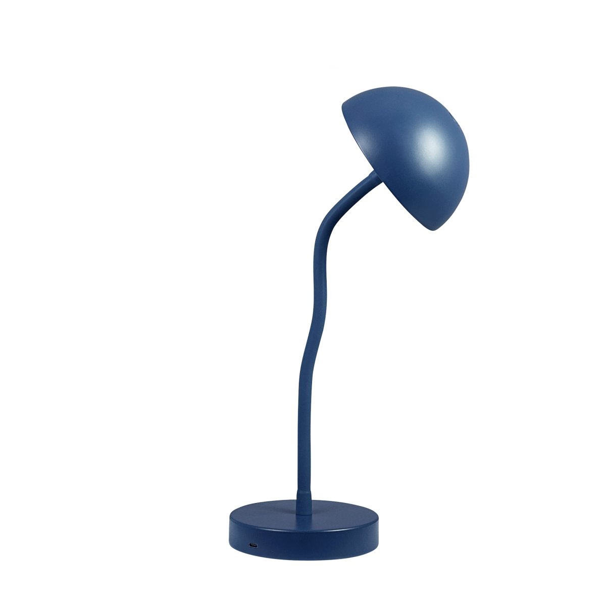 Fonzy 38cm Blau tragbare Von Dyberg Larsen - Fonzy bordslampa &auml;r b&aring;de rolig och praktisk, och dess flexibilitet g&ouml;r den till ett perfekt val f&ouml;r den som vill ha en lampa som &auml;r b&aring;de funktionell och stilren.