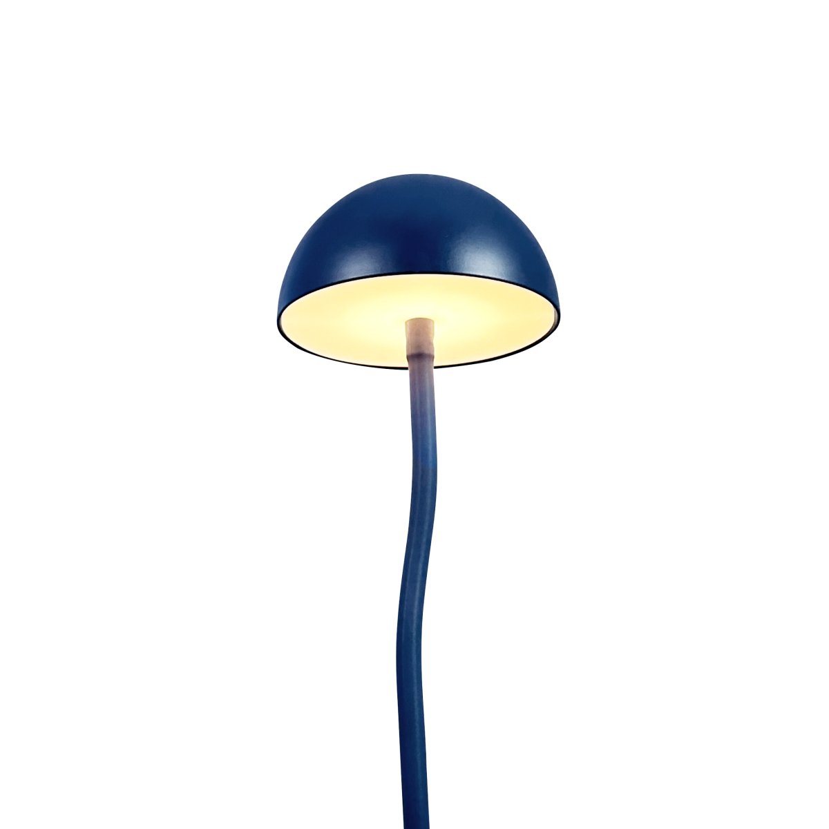 Fonzy 38cm Blau tragbare Von Dyberg Larsen - Fonzy bordslampa &auml;r b&aring;de rolig och praktisk, och dess flexibilitet g&ouml;r den till ett perfekt val f&ouml;r den som vill ha en lampa som &auml;r b&aring;de funktionell och stilren.