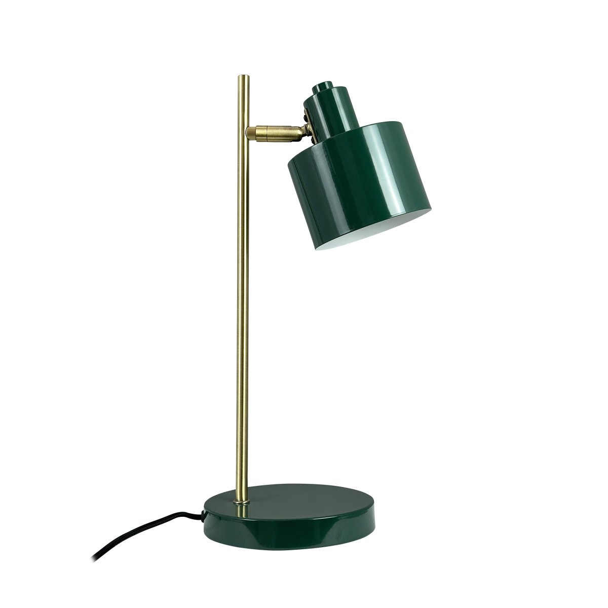 Ocean 43cm Grün schreibtischlampe Von Dyberg Larsen - Med sin retrostil och moderna inslag &auml;r den en stilfull inredningsdetalj som passar perfekt i sovrummet eller som indirekt ljusk&auml;lla i vardagsrummet.