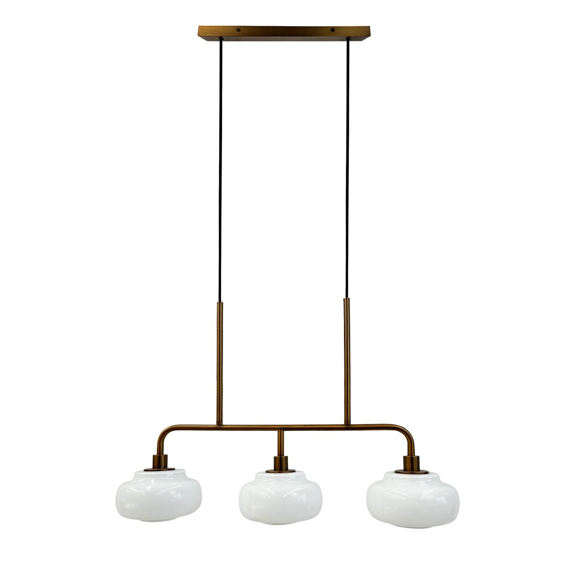 Ossett 80cm Bronze hängelampe Von Dyberg Larsen - Ossett ist eine klassische Deckenleuchte mit elegantem und zeitlosem Design.