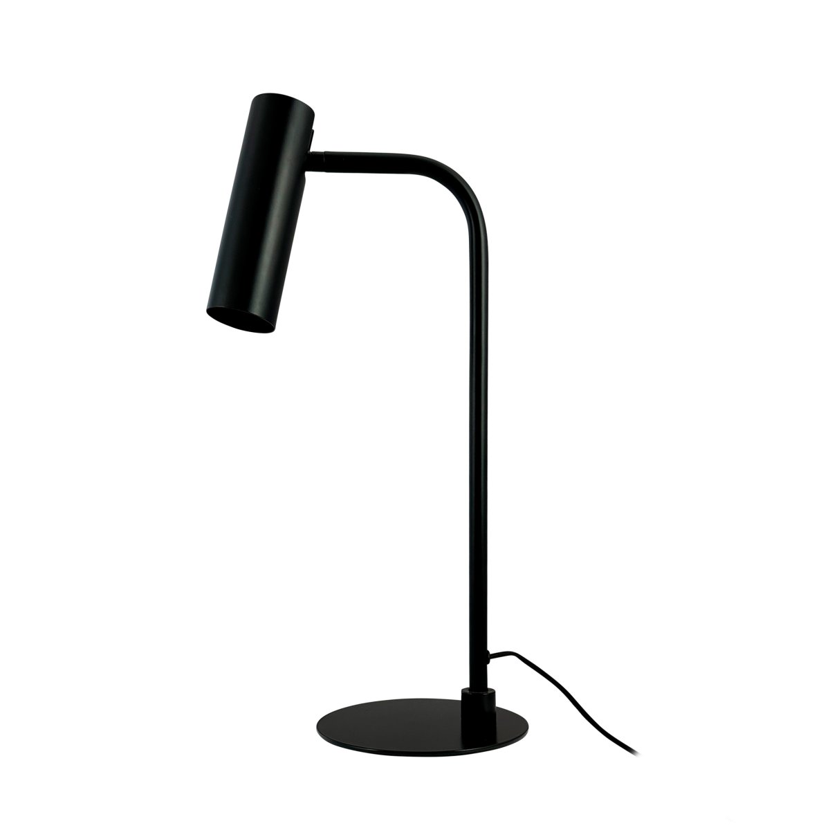 Skagerrak 50cm Schwarz schreibtischlampe Von Dyberg Larsen - Der minimalistische Ausdruck der Lampe und der Fokus auf ihre Qualität machen sie zu einer perfekten Ergänzung für jeden Raum, unabhängig davon, ob die Einrichtung modern oder klassisch ist.