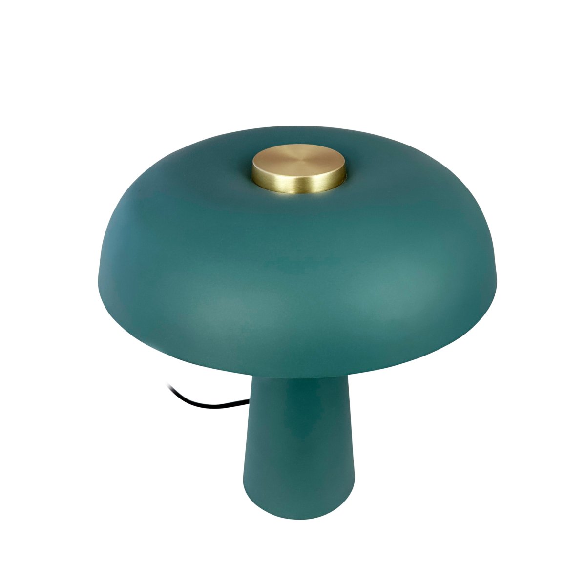 Iris 28cm Grün tischlampe Von Dyberg Larsen - Die Lampe verbreitet ein angenehmes und gleichm&auml;&szlig;iges Licht und eignet sich daher ideal, um im Schlafzimmer, Wohnzimmer oder Flur eine entspannte Atmosph&auml;re zu schaffen.