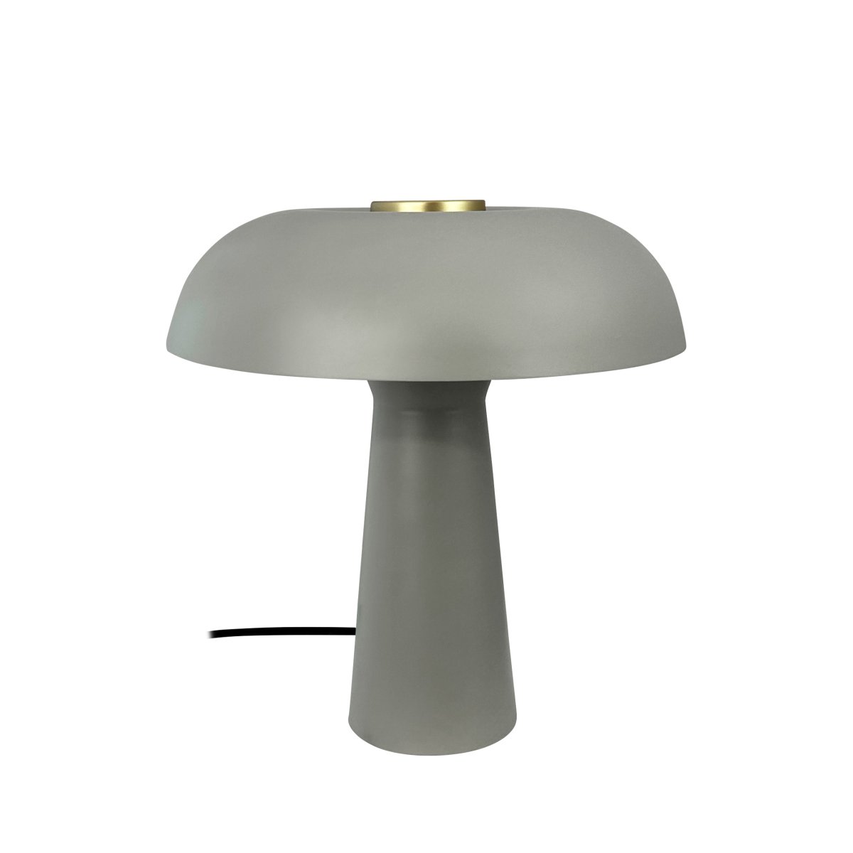 Iris 28cm Grau tischlampe Von Dyberg Larsen - Die Lampe verbreitet ein angenehmes und gleichm&auml;&szlig;iges Licht und eignet sich daher ideal, um im Schlafzimmer, Wohnzimmer oder Flur eine entspannte Atmosph&auml;re zu schaffen.