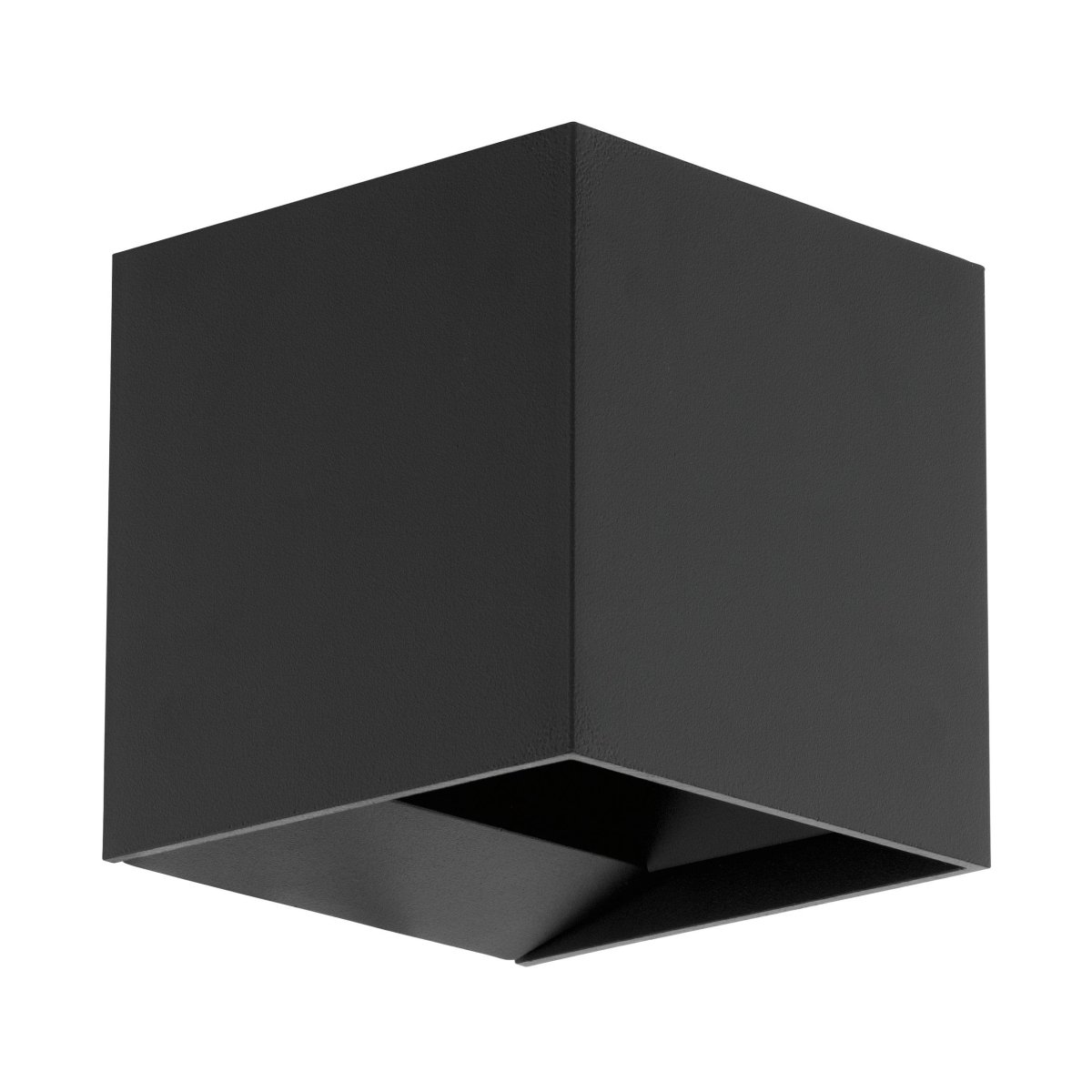 Calpino Anthrazit außenlampe Von Eglo - Die integrierte LED-Beleuchtung erzeugt ein warmwei&szlig;es und angenehmes Licht, das die Wand sowohl nach oben als auch nach unten ausleuchtet.