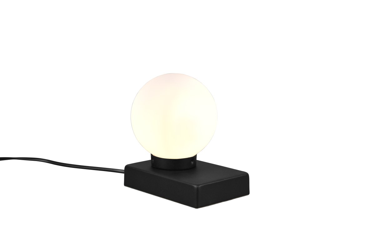 Davi 15cm Schwarz tischlampe Von Trio Lighting - 