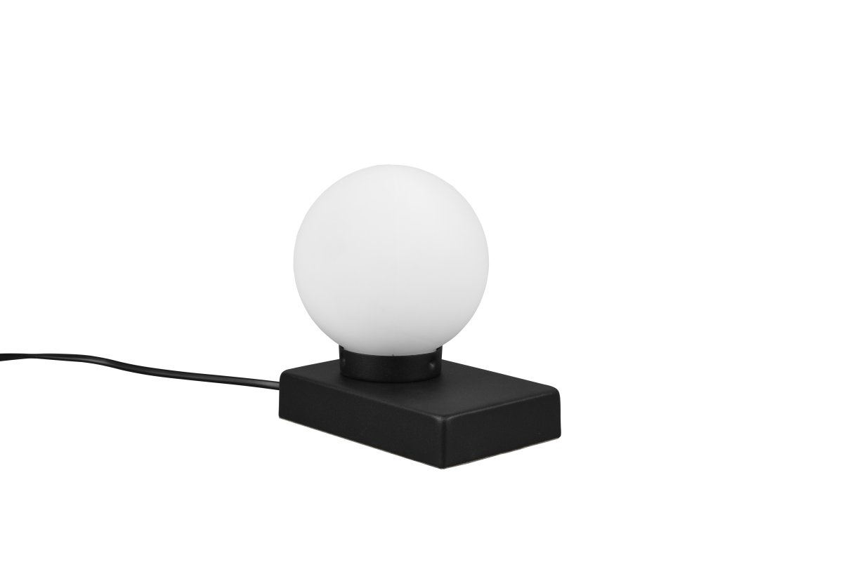 Davi 15cm Schwarz tischlampe Von Trio Lighting - 