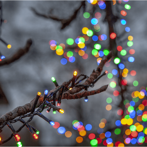 Lichterkette Flashy 30m Mehrfarbig Von Star Trading - Lichterkette mit 1500 mehrfarbigen LEDs, die ein sch&ouml;nes Leuchten abgeben.