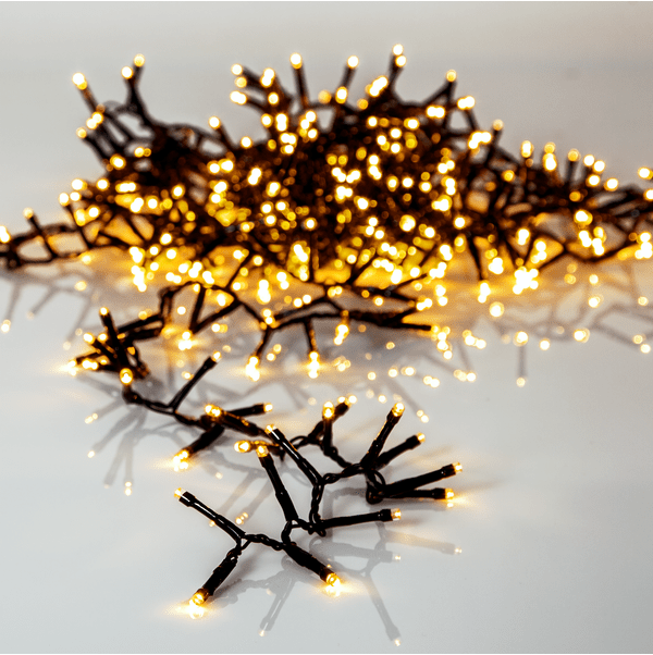 Lichterkette Golden Warm White 24m Schwarz Von Star Trading - Lichterkette mit 1200 LED-Lichtern mit wundersch&ouml;nem goldenen Licht.