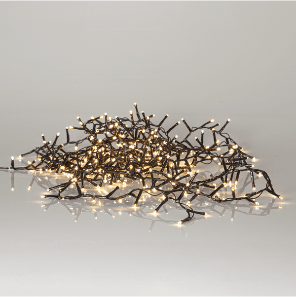 Lichterkette Shiny Warm White 10m Schwarz Von Star Trading - Lichterkette mit 540 LED-Leuchten mit wunderschönem warmweißem Licht.