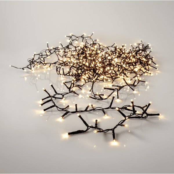 Lichterkette Shiny Warm White 16m Schwarz Von Star Trading - Lichterkette mit 800 LED-Leuchten mit wundersch&ouml;nem warmwei&szlig;em Licht.