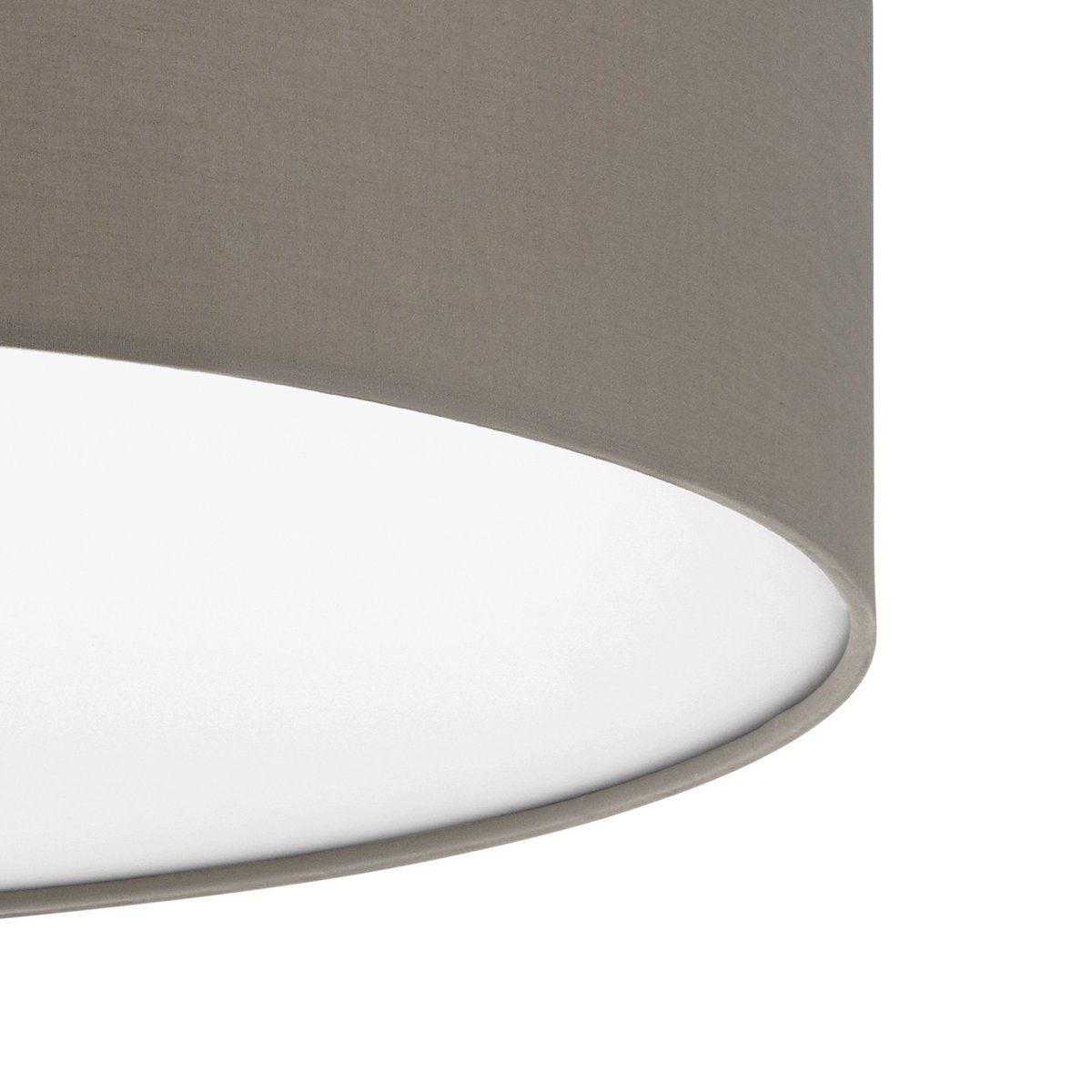 Pasteri Ø57 Taupe deckenleuchte Von Eglo - Ideal beispielsweise f&uuml;r Flur oder Schlafzimmer, wo eine sanfte und angenehme Allgemeinbeleuchtung gew&uuml;nscht ist.