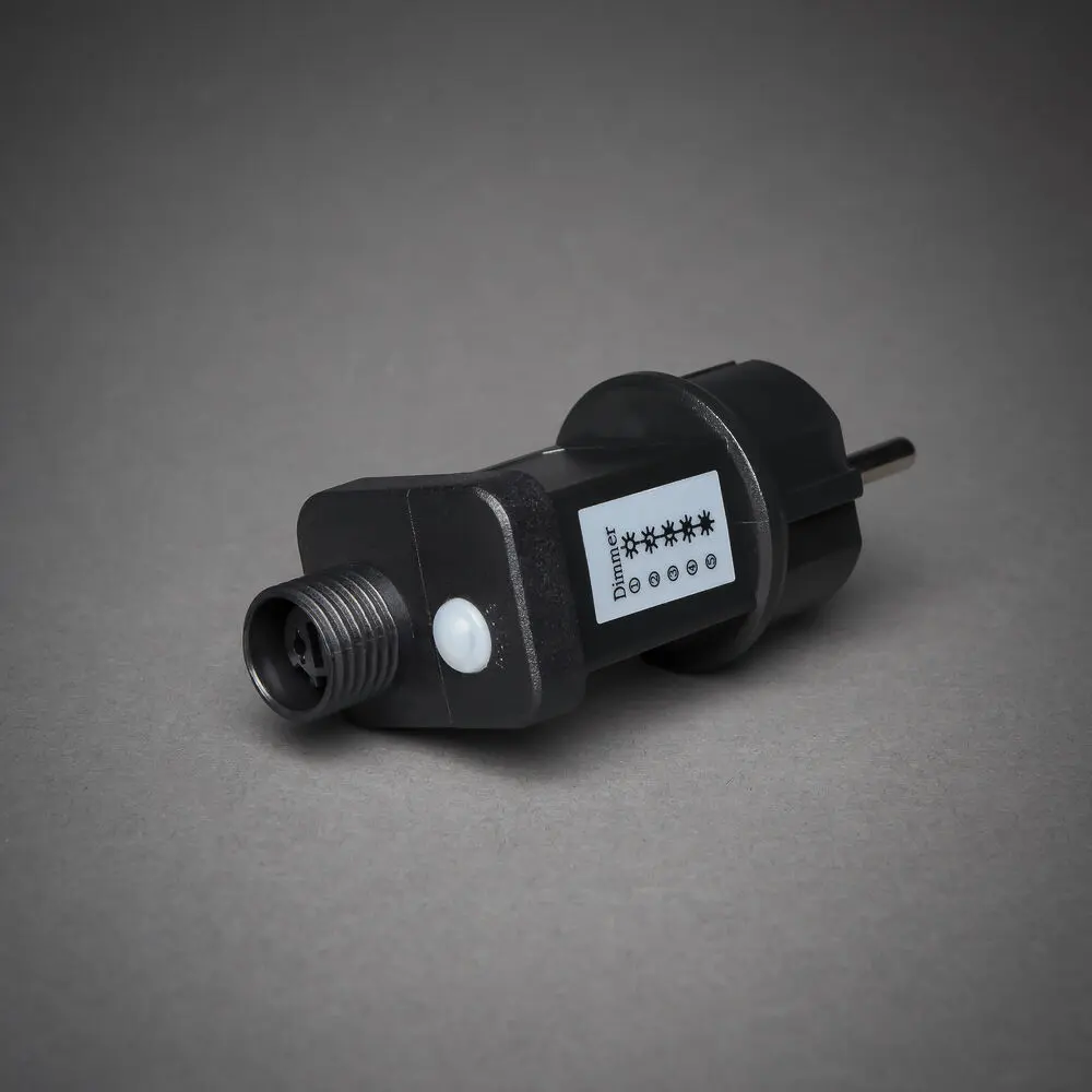 Lichterkette, Amber, 10m Schwarz Von Konstsmide - Mit Schutzart IP44 und robust genug f&uuml;r den Einsatz im Innen- und Au&szlig;enbereich.