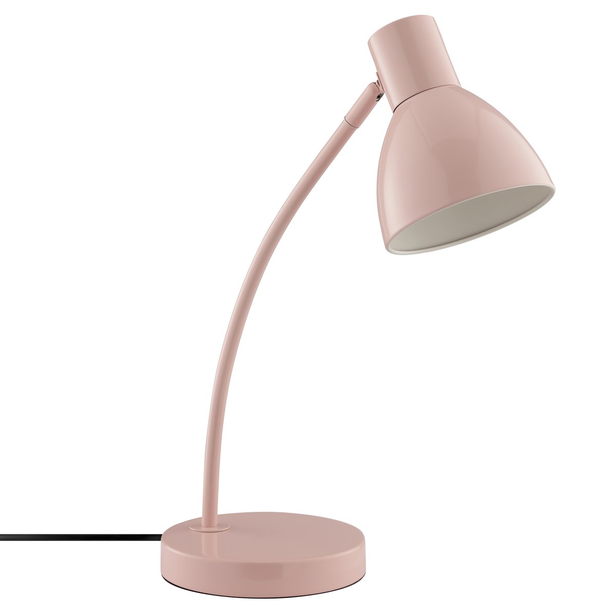 Jerry 43cm Rosa schreibtischlampe Von Brilliant - Mit ihrem klaren, minimalistischen Design passt sie perfekt in moderne und klassische Wohnumgebungen.