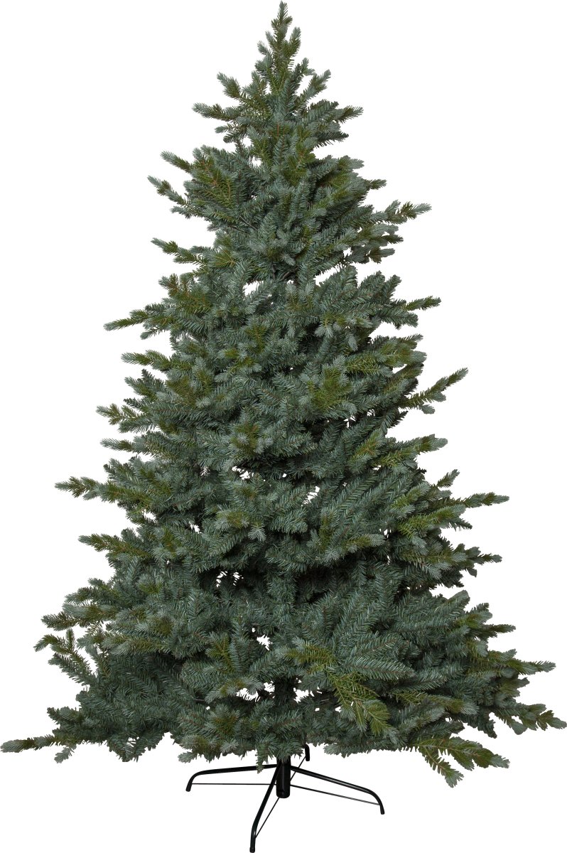Greyland 210cm Grün Von Star Trading - Die &Auml;ste sind schichtweise angebracht und ergeben ein sch&ouml;nes schimmerndes Aussehen, sie sind mit Scharnieren am Stamm befestigt und klappen beim Zusammenbau des Baumes nach unten.