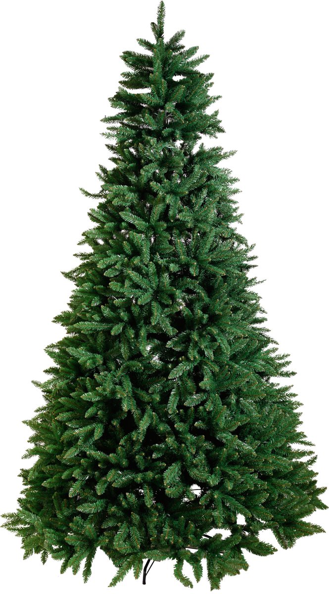 Zoombild von Calgary 250cm Grün Von Star Trading - Gr&uuml;ner Weihnachtsbaum mit einer H&ouml;he von 250 cm f&uuml;r den Innen- und Au&szlig;enbereich.