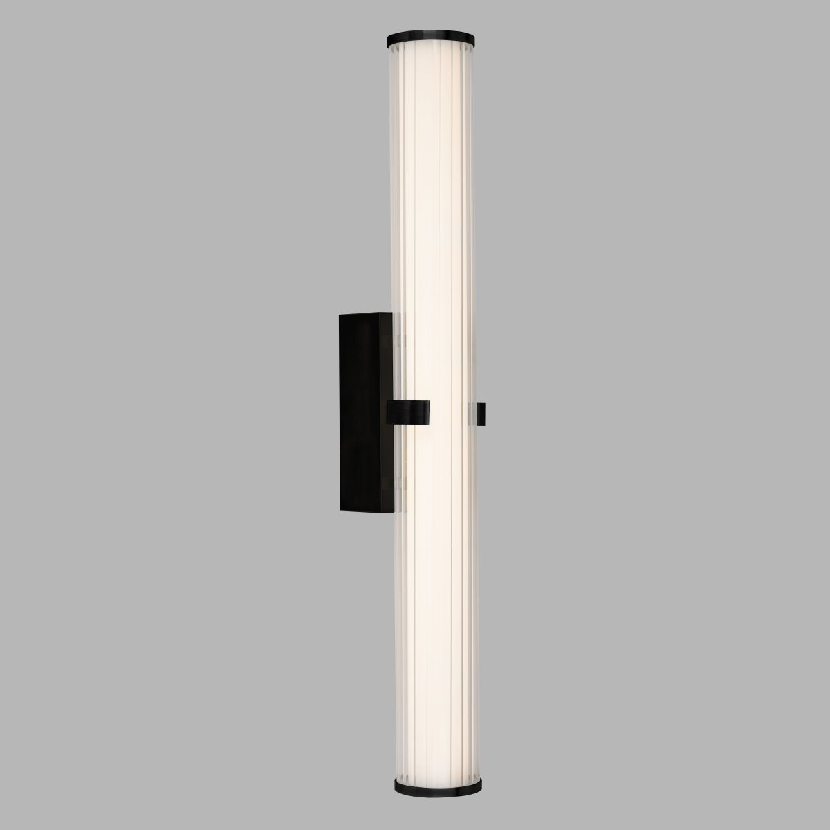 Clamp 63cm Schwarz badezimmerlampe Von Searchlight - Eine Kombination aus Form und Funktion, die eine luxuriöse Atmosphäre in Ihrem Badezimmer schafft.