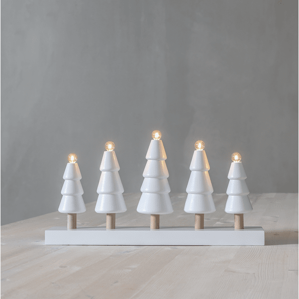 Forest Weiß Von Star Trading - Die gemütlichste Weihnachtsdekoration, die Sie so lange stehen lassen können, wie Sie möchten.