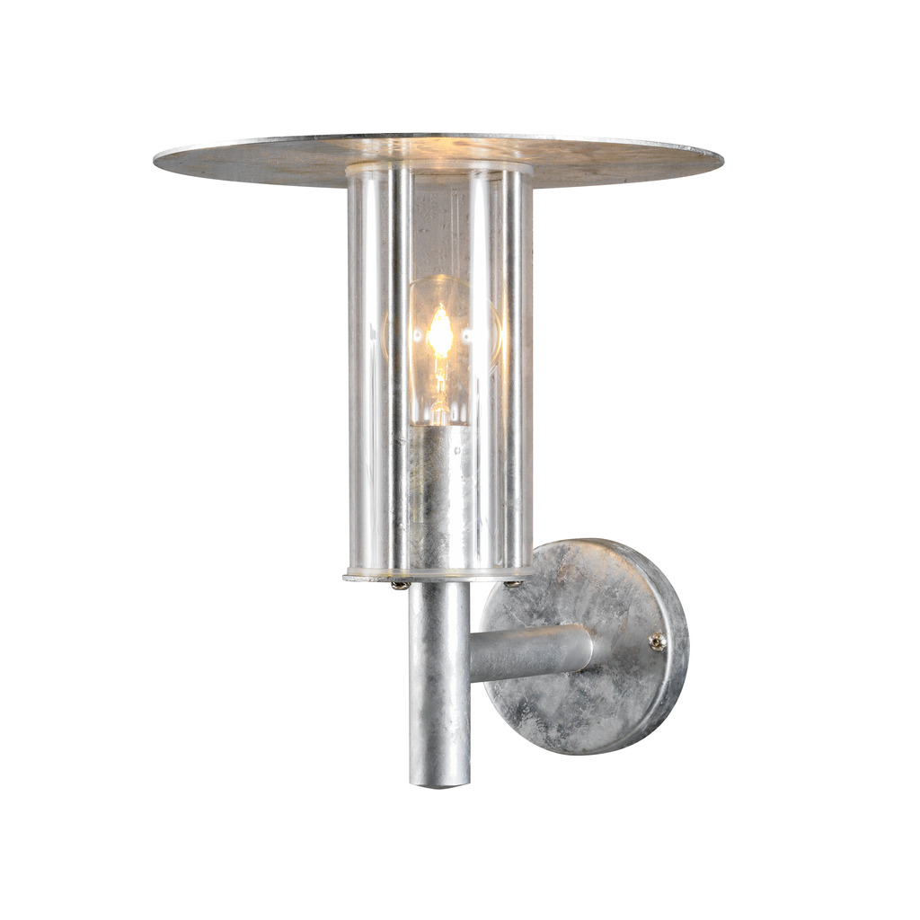 Mode Verzinkter Stahl außenlampe Von Konstsmide - Eine perfekte Kombination aus Funktionalität und Ästhetik, die Ihrer Fassade ein zeitloses und industrielles Aussehen verleiht.