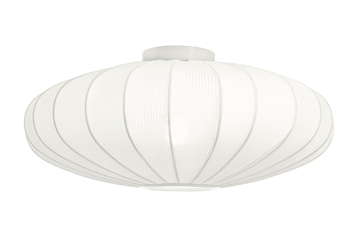 Mamsell Ø55 Weiß deckenleuchte Von Aneta Lighting - Mamsell ist eine stilvolle Deckenleuchte, die mit ihrer weichen Form beispielsweise gut in Schlafzimmer passt.