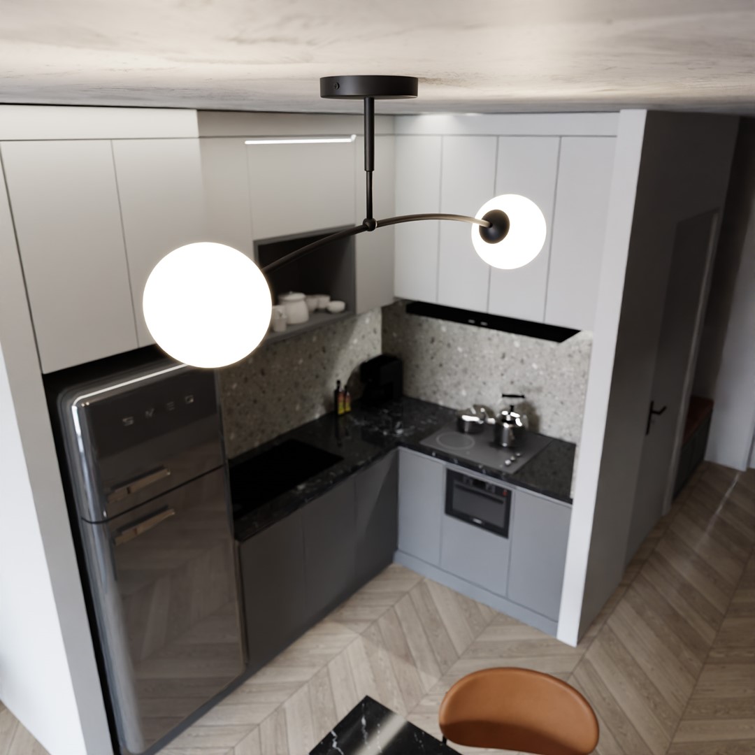 Pregos 60cm Schwarz deckenleuchte Von Emibig Lighting - Die Deckenleuchten von Prego sind eine hervorragende Ergänzung sowohl für moderne als auch für klassische Inneneinrichtungen.