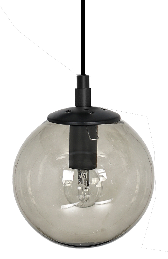 Perla W Ø16 Schwarz hängelampe Von Hallbergs - Perla ist eine wunderschöne Deckenleuchte, entworfen von Áringa Ingrosso.