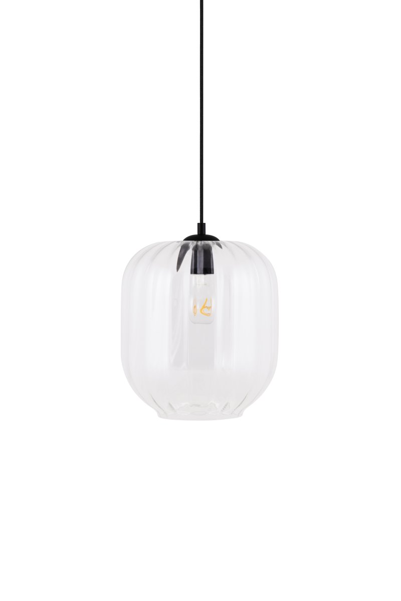 Haze Ø25 Transparent hängelampe Von Globen Lighting - Um die Lampe gerade hängen zu lassen, muss die Position der Aufhängung möglicherweise angepasst werden.