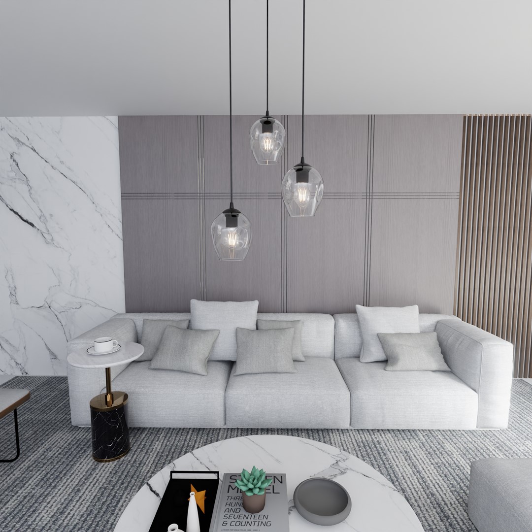 Istar Premium Ø40 Transparent hängelampe Von Emibig Lighting - Istar ist eine vielseitige und zeitlose Kollektion von Deckenleuchten.