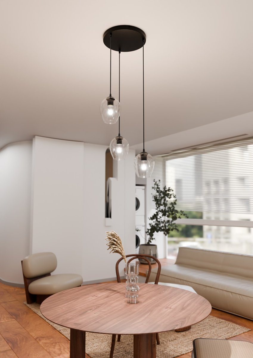 Istar Premium Ø40 Transparent hängelampe Von Emibig Lighting - Istar ist eine vielseitige und zeitlose Kollektion von Deckenleuchten.