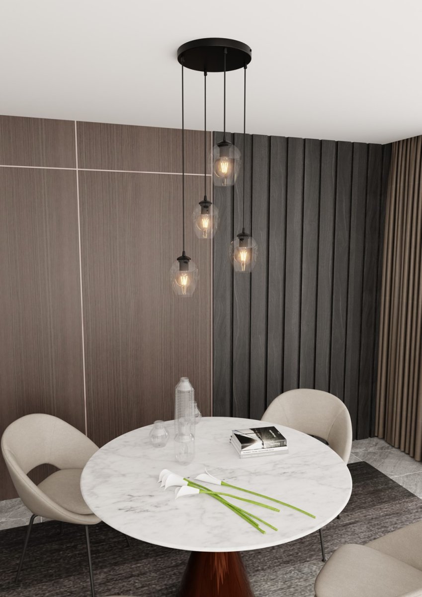 Istar Premium Ø40 Transparent hängelampe Von Emibig Lighting - Istar ist eine vielseitige und zeitlose Kollektion von Deckenleuchten.