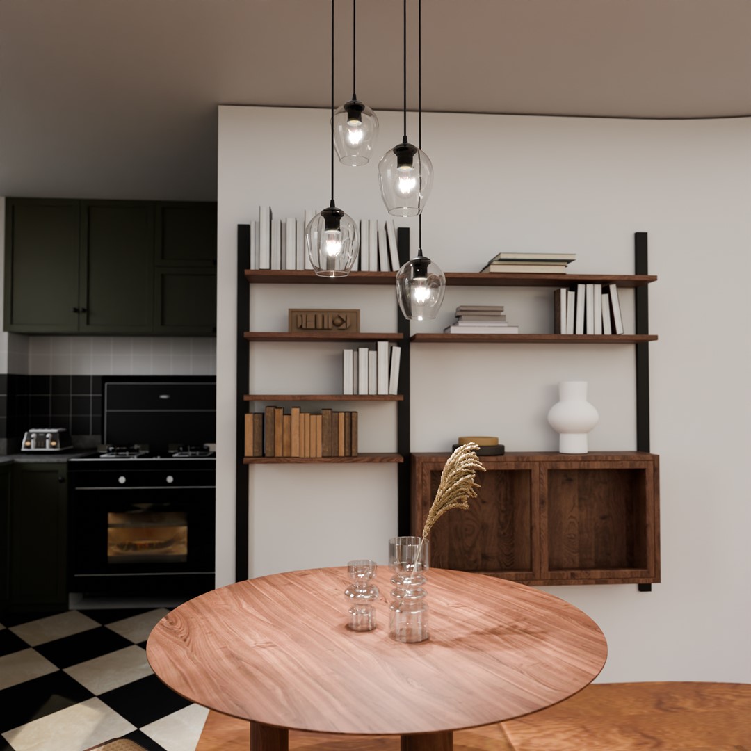 Istar Premium Ø40 Transparent hängelampe Von Emibig Lighting - Istar ist eine vielseitige und zeitlose Kollektion von Deckenleuchten.