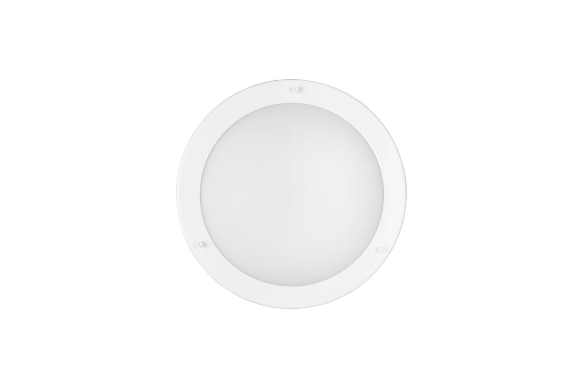 Condus Ø32 Weiß badezimmerlampe Von Trio Lighting - Durch die Kombination aus weißem Metall und opal-mattem weißem Glas fügt sich die Leuchte in jeden Einrichtungsstil ein.