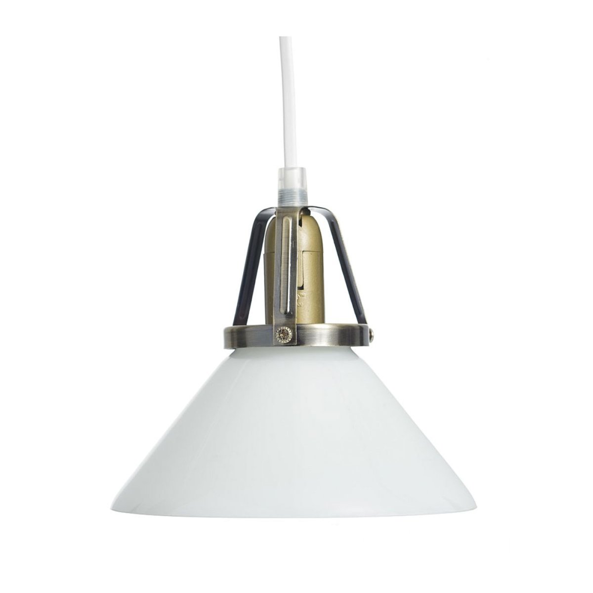 Schusterlampe Ø15 Weiß fensterlampe Von Oriva - Diese klassische Schusterlampe ist eine zeitlose Fensterlampe, die Glas und Metall in einem eleganten Design kombiniert.