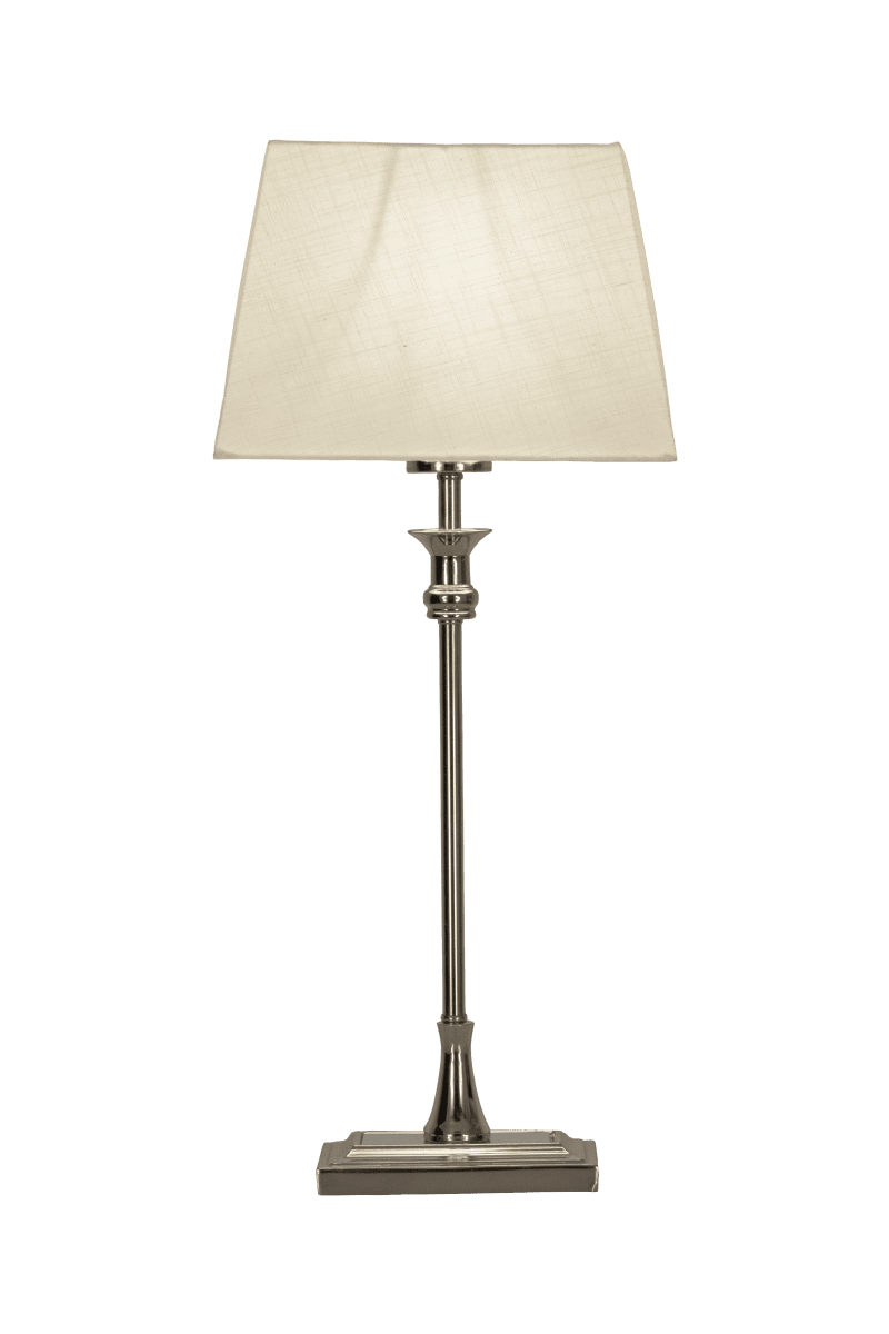 Anette 55cm Silber tischlampe Von Aneta Lighting - Werten Sie Ihr Interieur mit dieser raffinierten und vielseitigen Lampe auf!