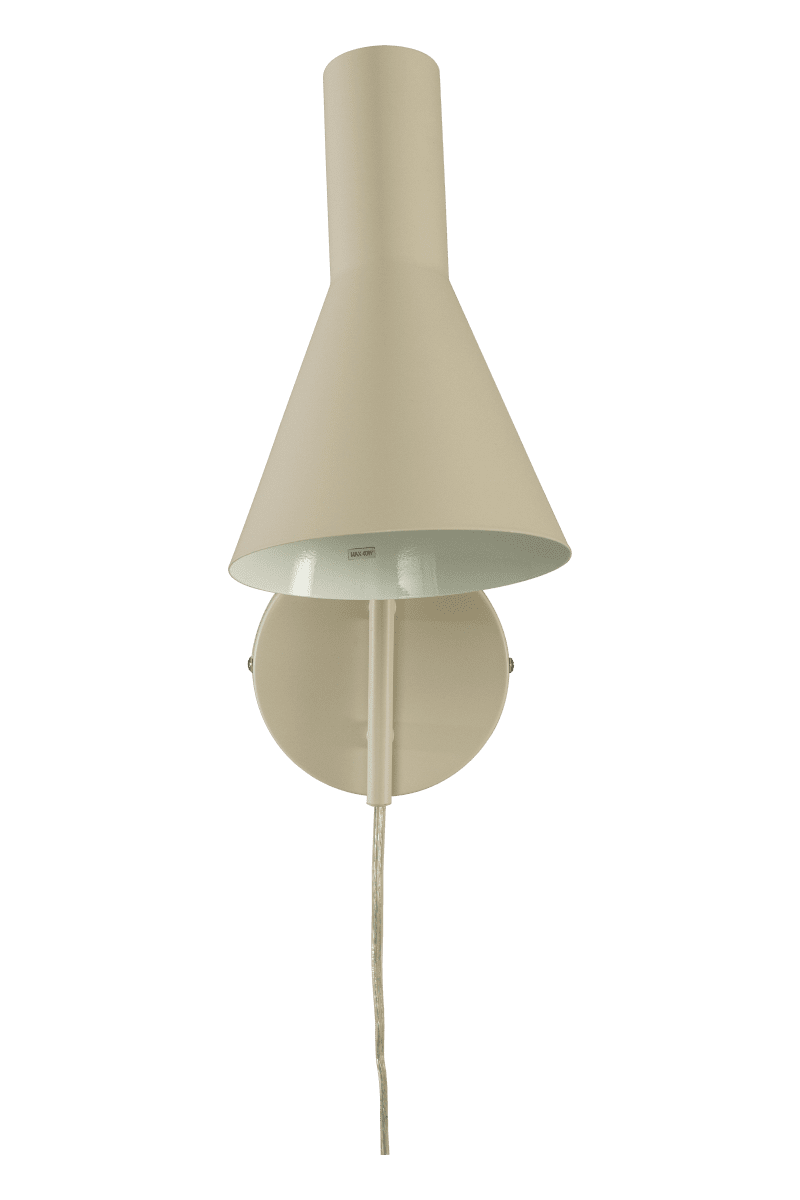 Ceres Beige leselampe Von Aneta Lighting - Die Wandleuchte CERES ist praktisch und stilvoll zugleich und sorgt für angenehmes Licht beim Lesen oder Handarbeiten.