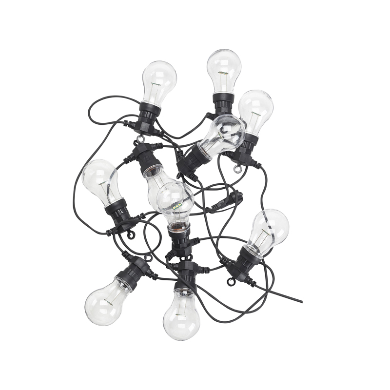 Garden Erweiterbar 10m Schwarz Von Pixie Design - Bei eingeschaltetem Timer leuchtet die Lampe 8 Stunden lang und ist 16 Stunden lang aus.