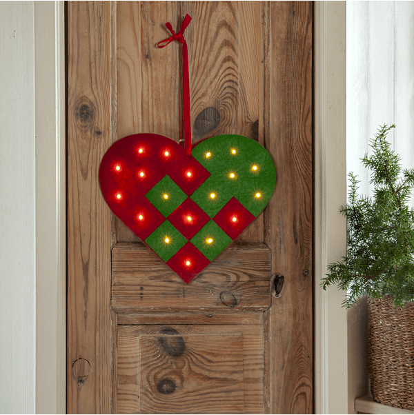 Merry ROT Von Star Trading - Sch&ouml;ne Dekoration, die leicht zu platzieren ist, sch&ouml;n mit warmwei&szlig;em Licht leuchtet und eine weihnachtliche Atmosph&auml;re schafft.