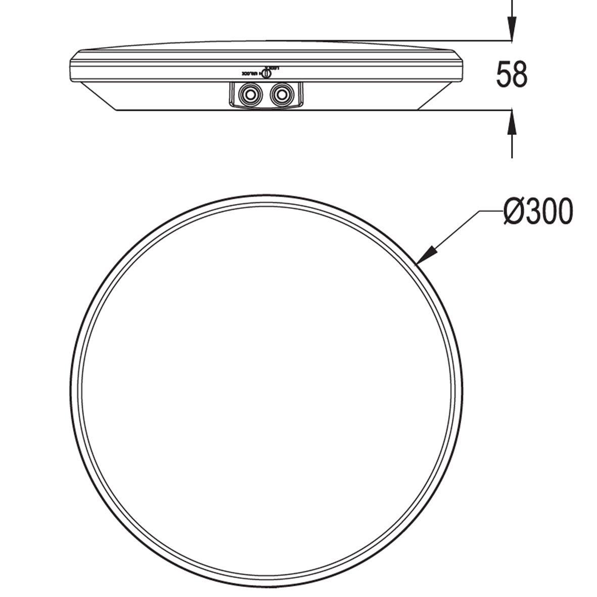 Canopy Ø30 Weiß Von Designlight - Mit flexiblen Leistungsoptionen von 10 W und 18 W (1000 und 1800 Lumen) l&auml;sst sich Canopy an unterschiedliche Beleuchtungsbed&uuml;rfnisse und Umgebungen anpassen und eignet sich somit perfekt f&uuml;r Wohnr&auml;ume und kleinere Gewerbefl&auml;chen.