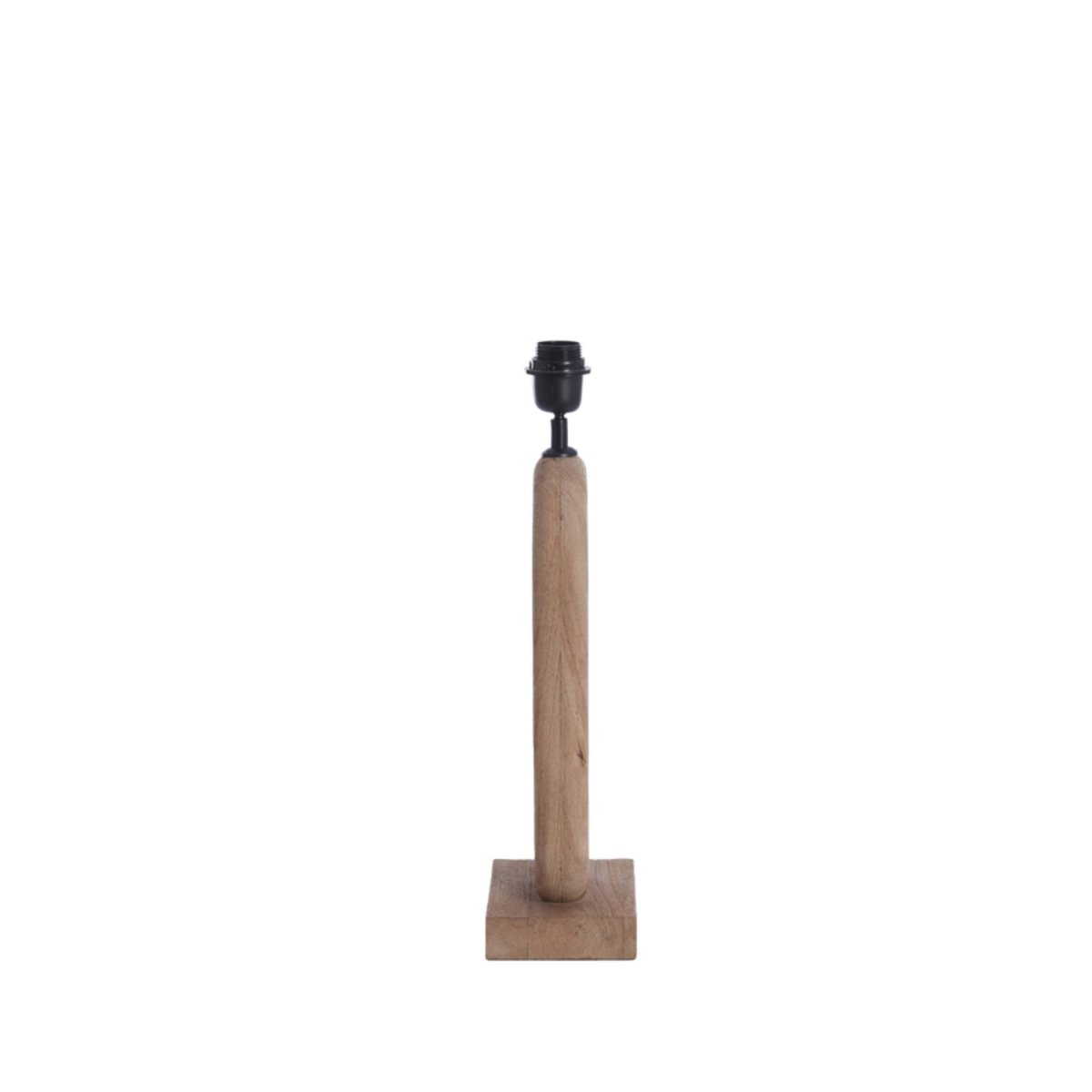 Paceco 44cm Holz lampenfuß Von Light & Living - 
