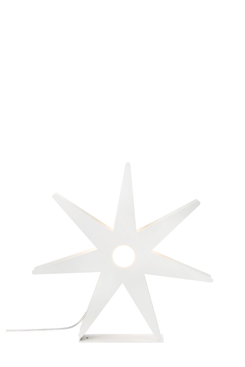 Origo Ø37 Weiß Von Markslöjd - Der Origo Adventsstern ist ein stilvoller und moderner Weihnachtsstern aus wei&szlig;em Metall, der f&uuml;r eine gem&uuml;tliche Atmosph&auml;re in Ihrem Zuhause sorgt.