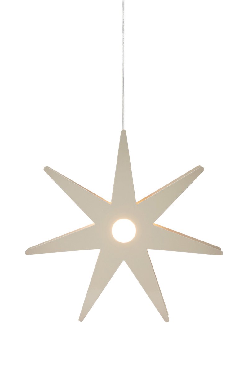 Origo Ø37 Greige Von Markslöjd - Der Origo Adventsstern ist ein stilvoller und moderner Weihnachtsstern aus Metall in Graubeige, der f&uuml;r eine gem&uuml;tliche Atmosph&auml;re in Ihrem Zuhause sorgt.