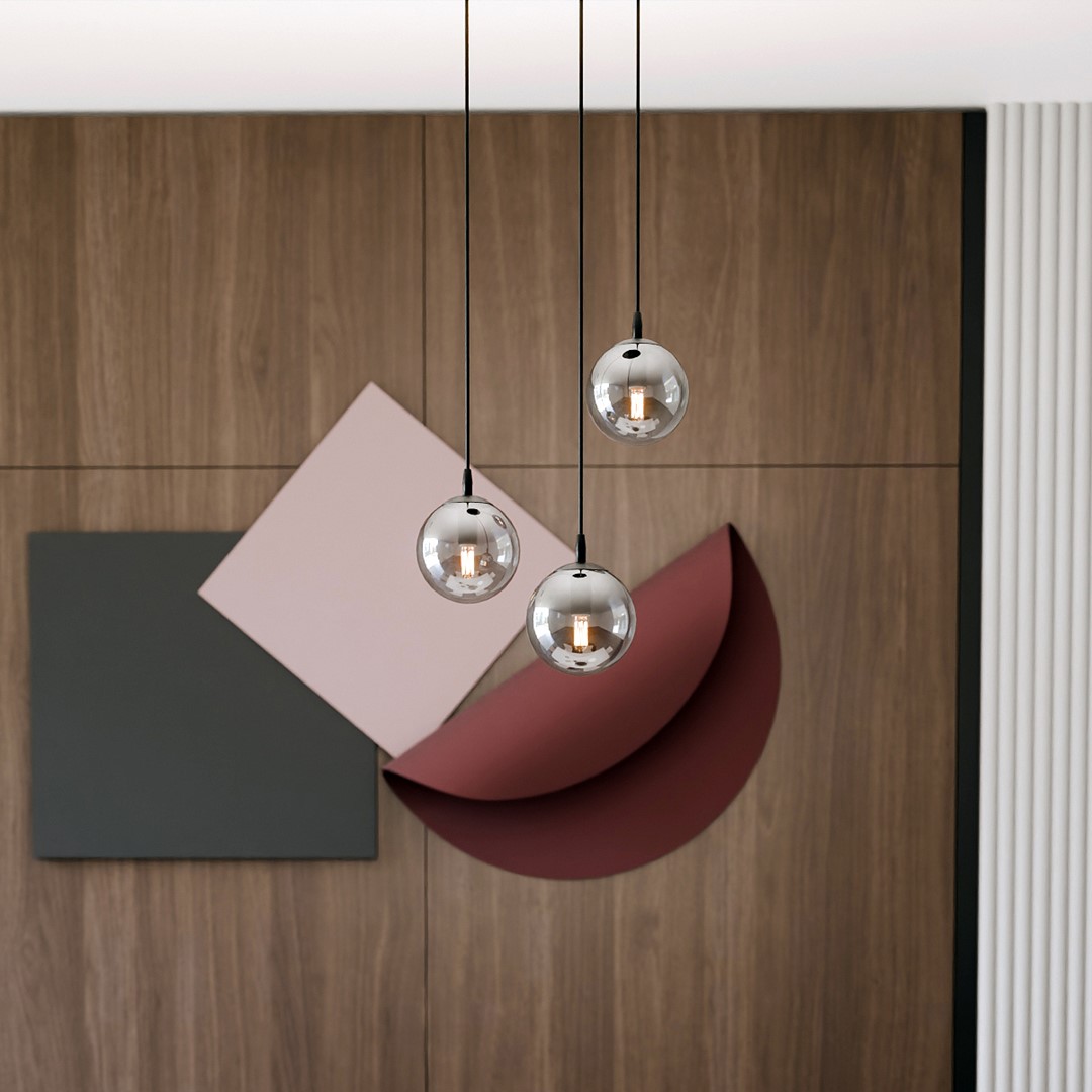 Cosmo Premium Ø40 Rauchfarben hängelampe Von Emibig Lighting - Cosmo ist eine vielseitige und zeitlose Kollektion von Deckenleuchten.