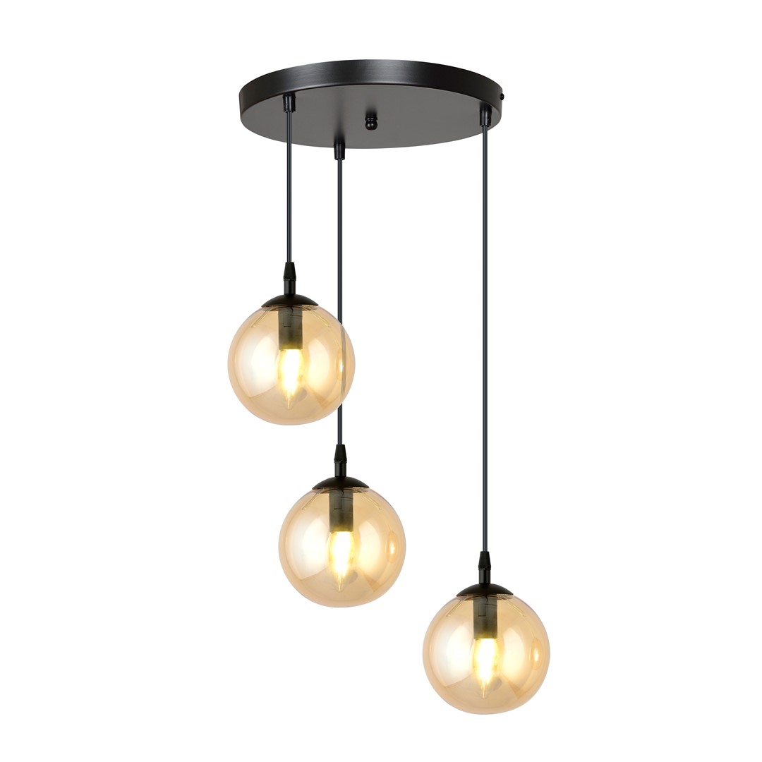 Cosmo Premium Ø40 Bernstein hängelampe Von Emibig Lighting - Cosmo ist eine vielseitige und zeitlose Kollektion von Deckenleuchten.