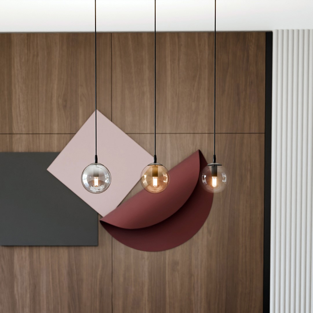 Cosmo 70cm Mehrfarbig hängelampe Von Emibig Lighting - Cosmo ist eine vielseitige und zeitlose Kollektion von Deckenleuchten.