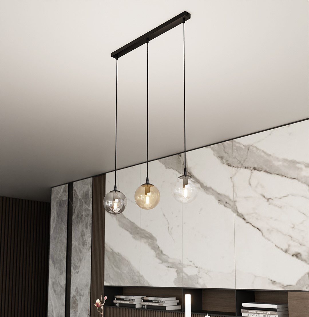 Cosmo 70cm Mehrfarbig hängelampe Von Emibig Lighting - Cosmo ist eine vielseitige und zeitlose Kollektion von Deckenleuchten.