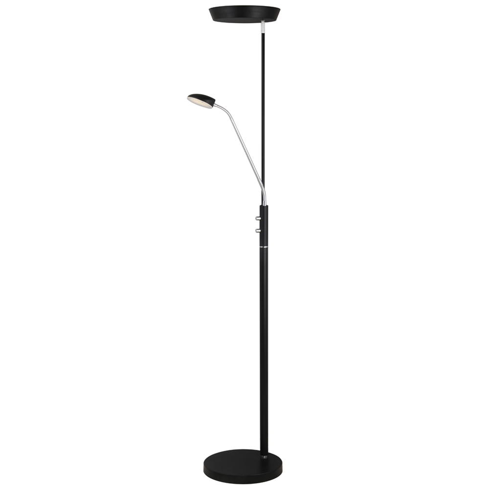 Vegas Schwarz stehlampe Von Halo Design - Vegas ist die perfekte Wahl für alle, die eine praktische und elegante Lösung für Atmosphäre und Auflösung suchen.