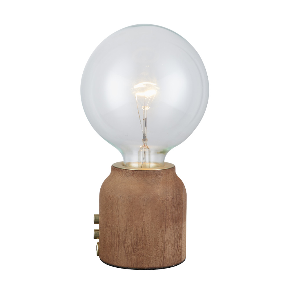 Base One 10cm Holz tischlampe Von Halo Design - 