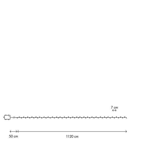 Lichterkette Akku 10m Schwarz Von Star Trading - Diese dekorative Lichterkette mit 160 mehrfarbigen LEDs sorgt f&uuml;r stimmungsvolle Beleuchtung im Innen- und Au&szlig;enbereich.